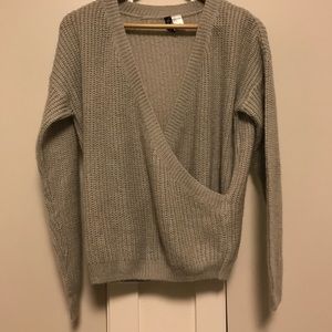 H&M Surplice Sweater